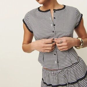 Reformation Valetta Two Piece Black - Size 12 SOLD OUT